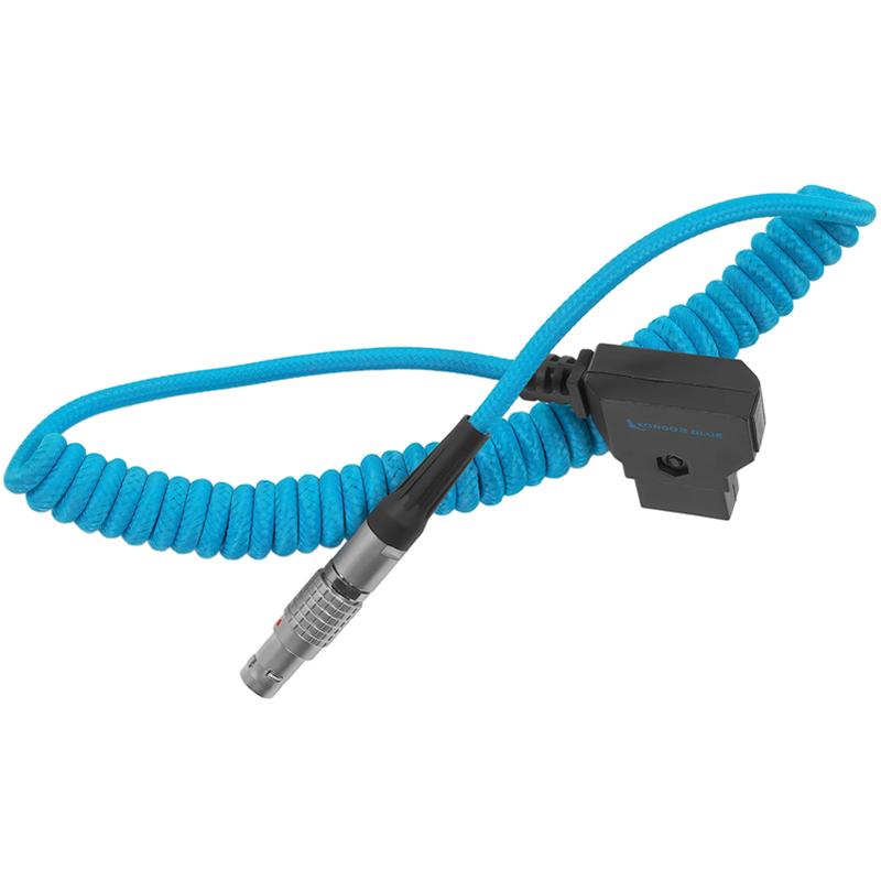 Kondor Blue D-Tap to PYXIS 2-Pin LEMO (0B Male) Power Cable for SmallHD, Teradek, Z CAM